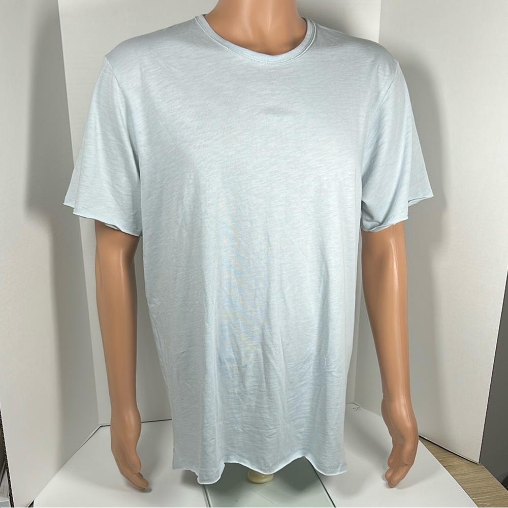 NWT Rag & bone cloud blue Matthew Slub jersey tee